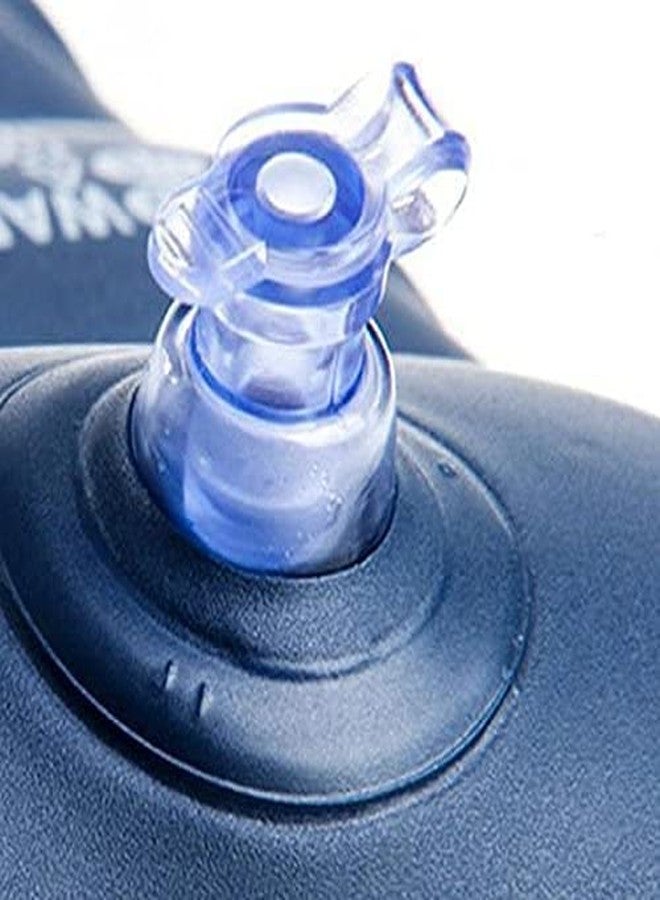 مورال وسادة رقبة هوائية قابلة للنفخ من بلو فيلفيت للسفر والنوم، وسادة سياحية للنوم، وسادة داعمة، وسادة استرخاء، وسادة هوائية للنوم - Image 3